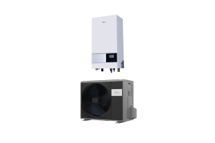 Midea MHA-V12W/D2RN8-B2H2 M-Thermal osztott hőszivattyú (R32, 12 kW, 3 fázis, fekete)