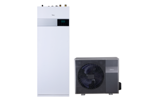 Midea MHA-V8W/D2N8-B2H2-IWT190 M-Thermal osztott hőszivattyú (R32, 8 kW, 1 fázis, 190l, fekete)
